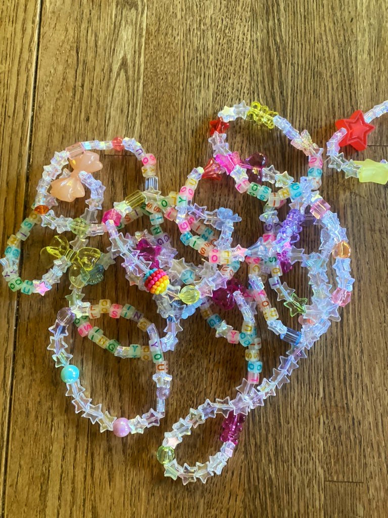 Custom Glow-in-the-Dark Linney Song Title Bracelet