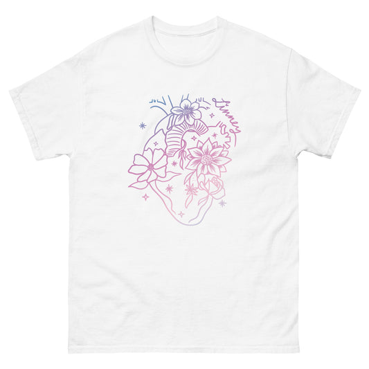 Flowers Grow From Inside Out (Gradient) Classic Tee