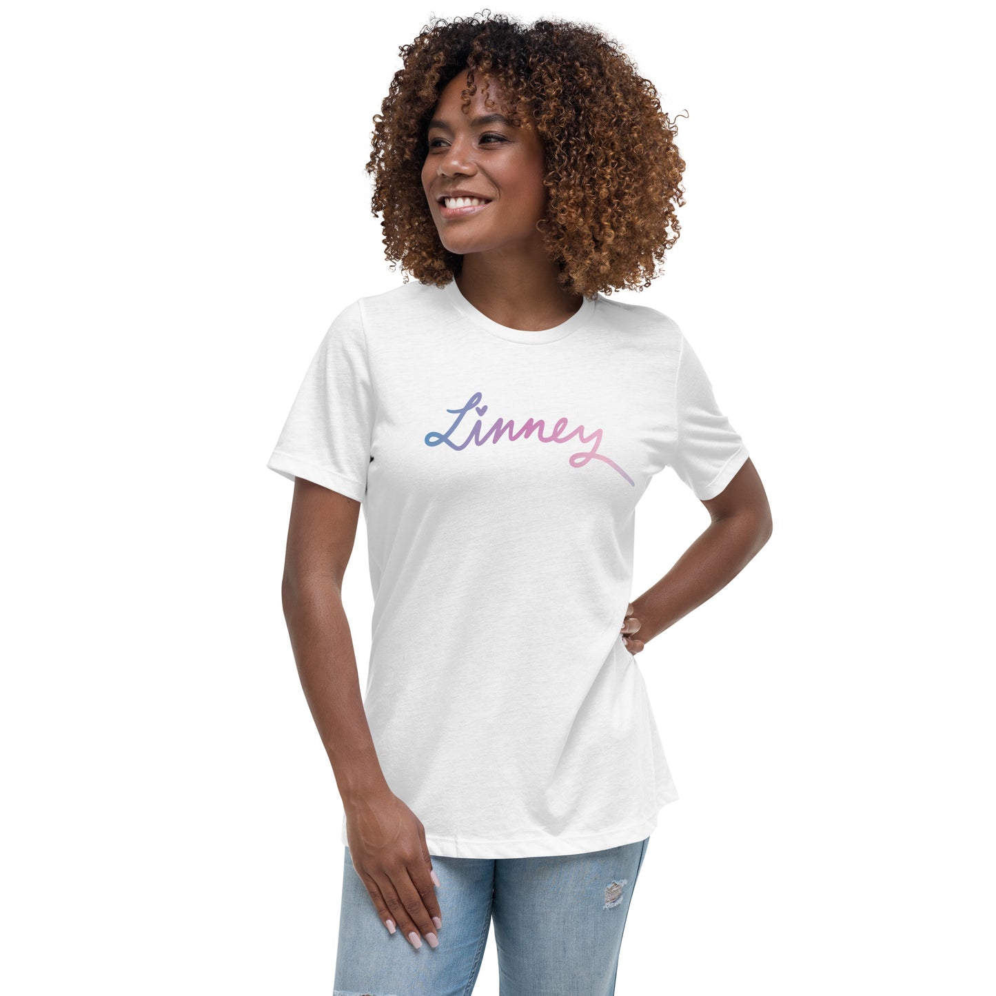 Linney (Gradient Logo) - Women's Relaxed Tee