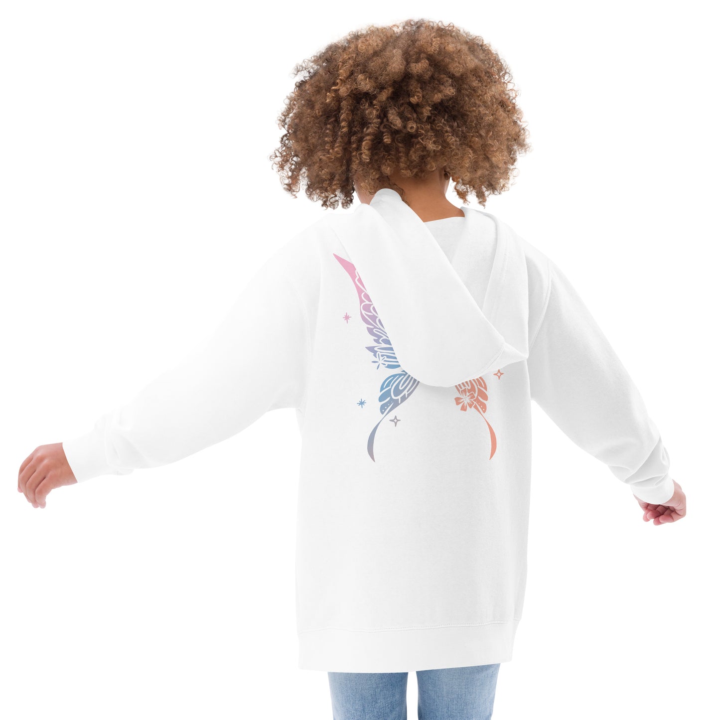 Run to the Forest Kids Fleece Hoodie