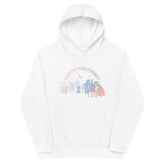 Run to the Forest Kids Fleece Hoodie