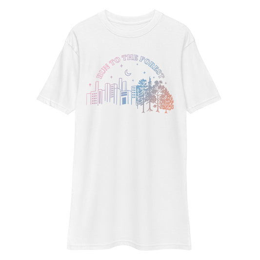 Run to the Forest Premium heavyweight Tee