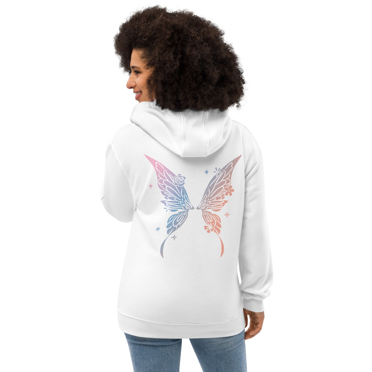 Run to the Forest Wings Premium eco hoodie