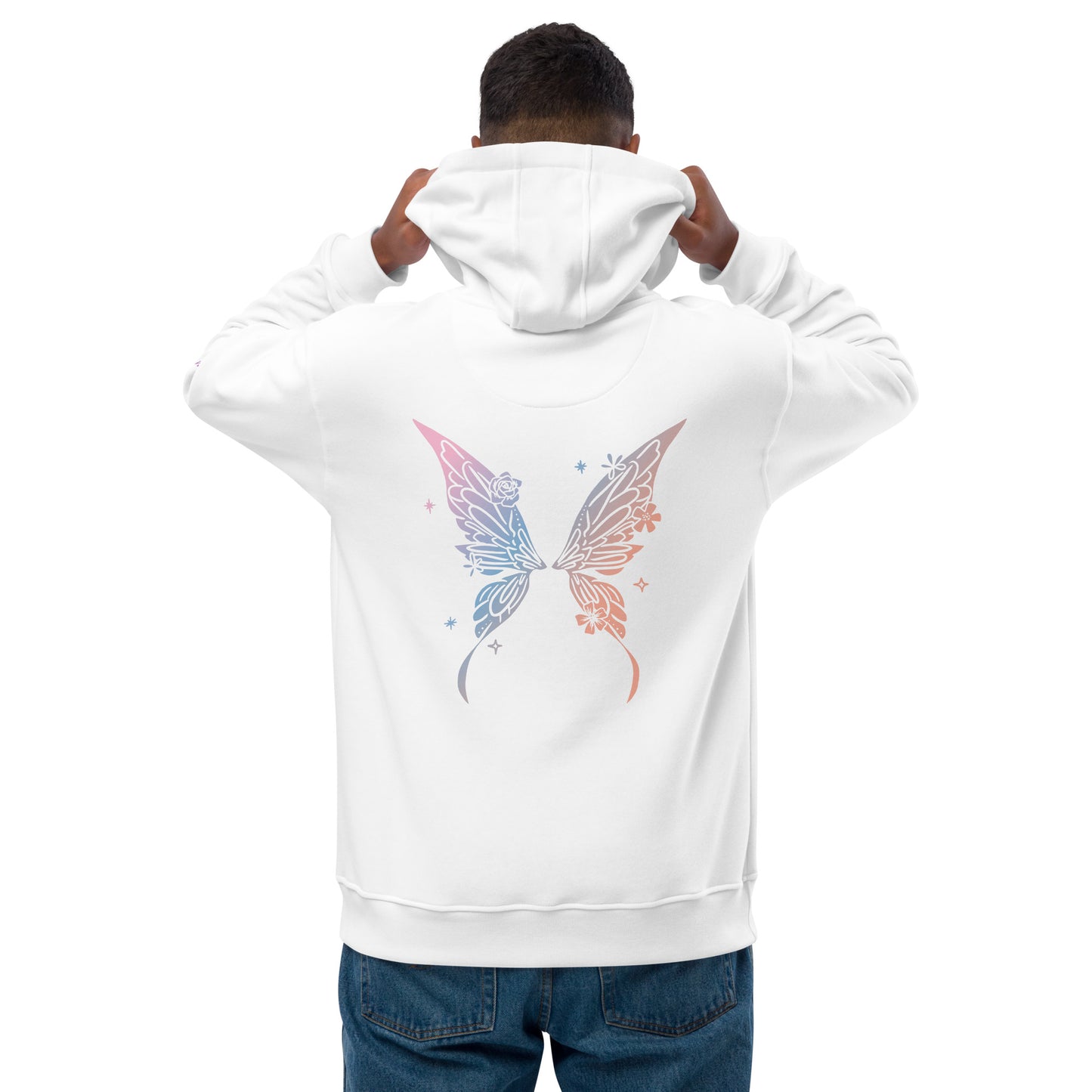 Run to the Forest Wings Premium eco hoodie
