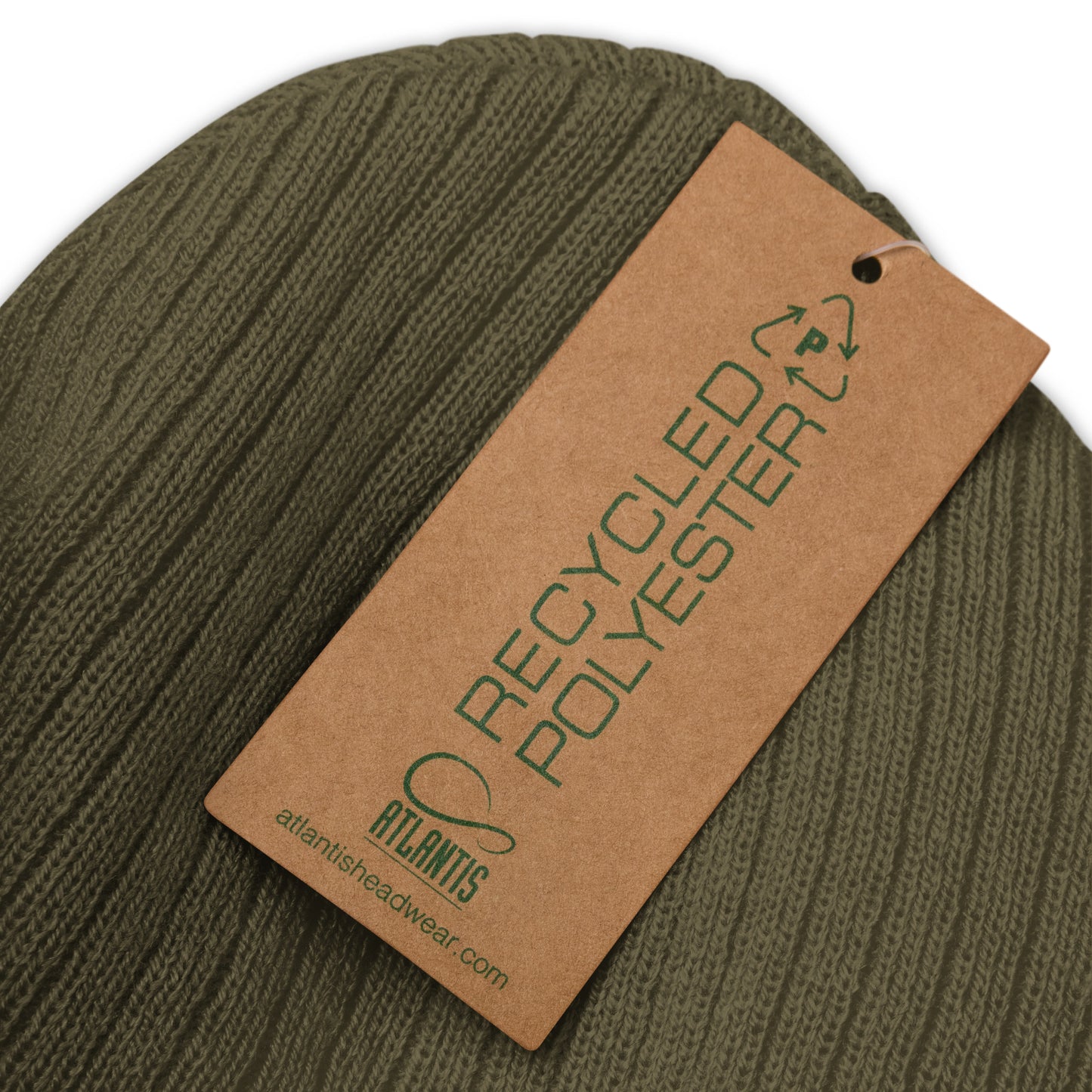 Run to the Forest Ribbed Knit Beanie