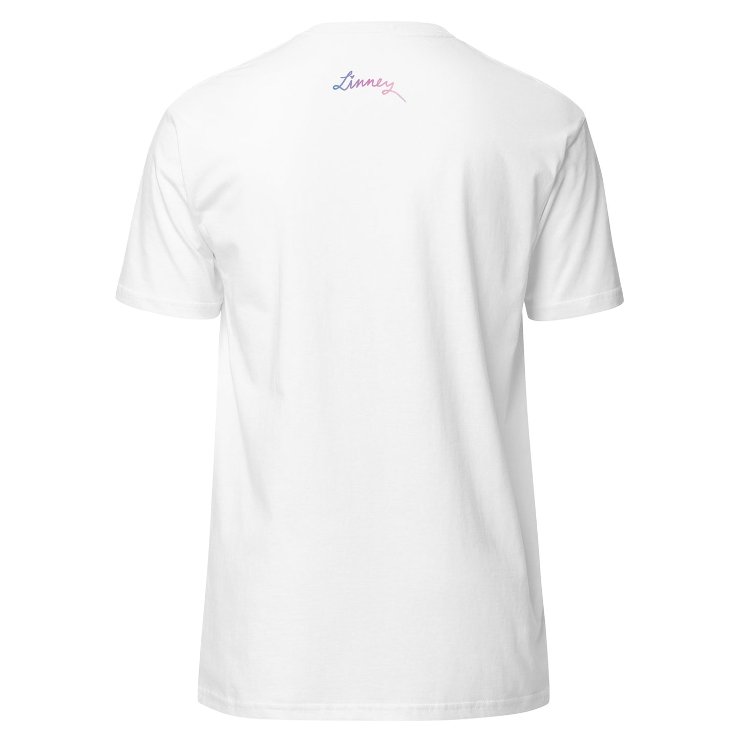 Run to the Forest unisex organic cotton color design tee