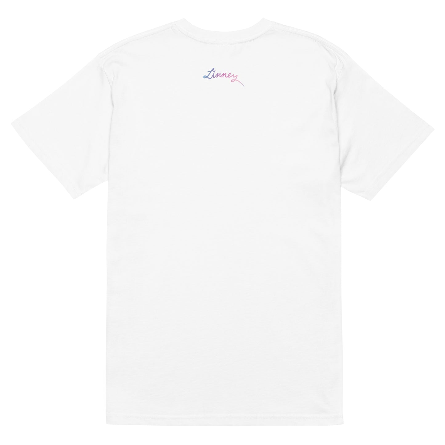 Run to the Forest unisex organic cotton color design tee